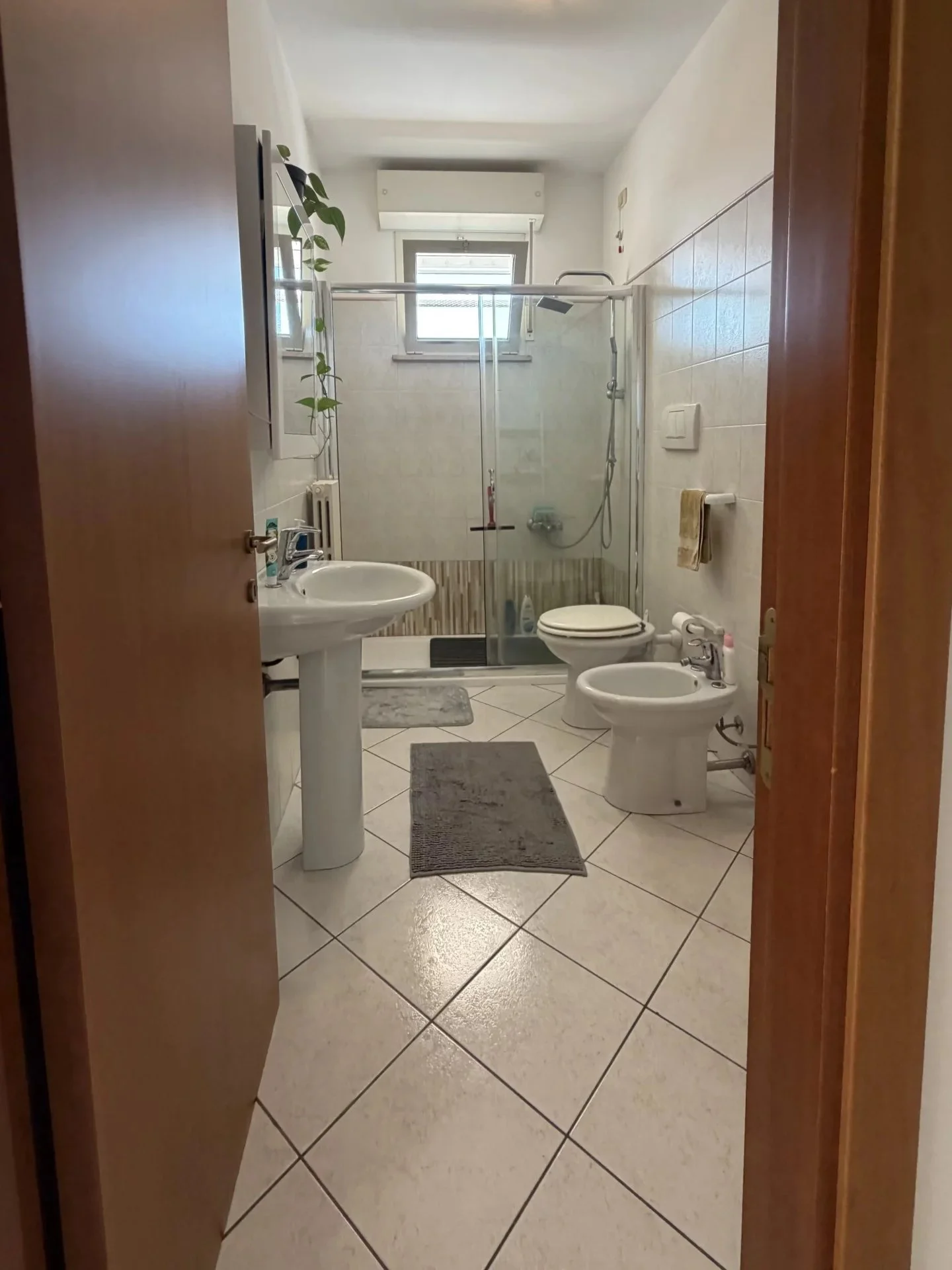 Terrazzo coperto dell'appartamento in vendita a Senigallia Villa Torlonia
